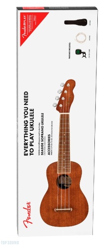 FENDER Seaside Soprano Uke Pack, Nat фото 2